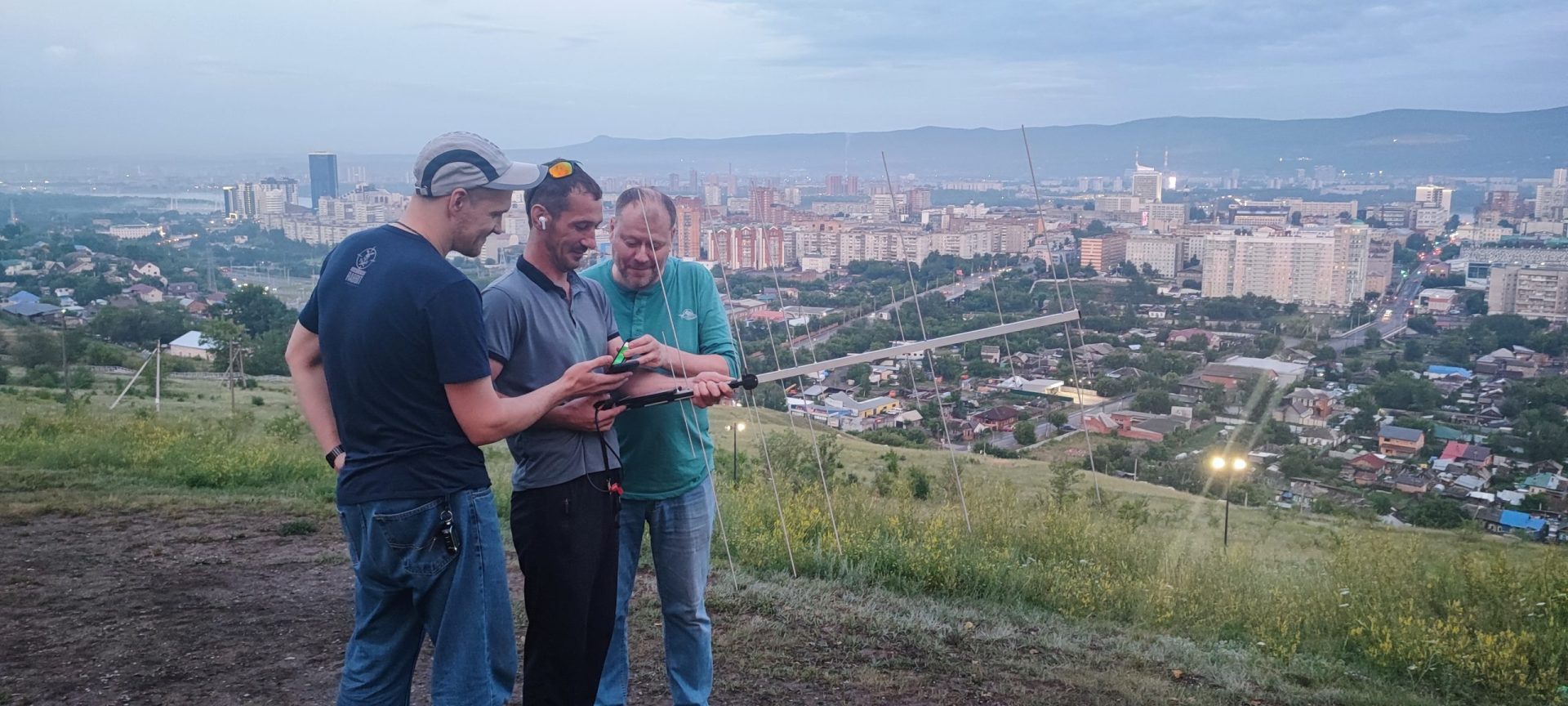 Приём SSTV г.Красноярск 2025г Фото1