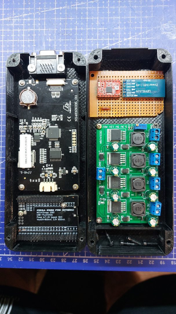 Блок управления ротором RaAm24 изнутри
